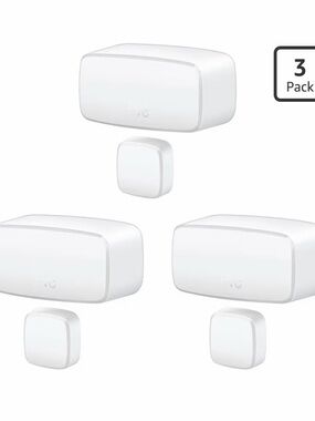 Eve White Smart Home Door & Window Sensor 3-Pack